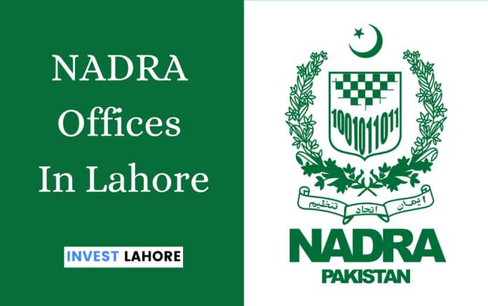 Nadra Offices In Lahore