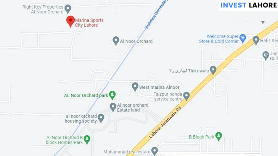 Marina Sports City Lahore