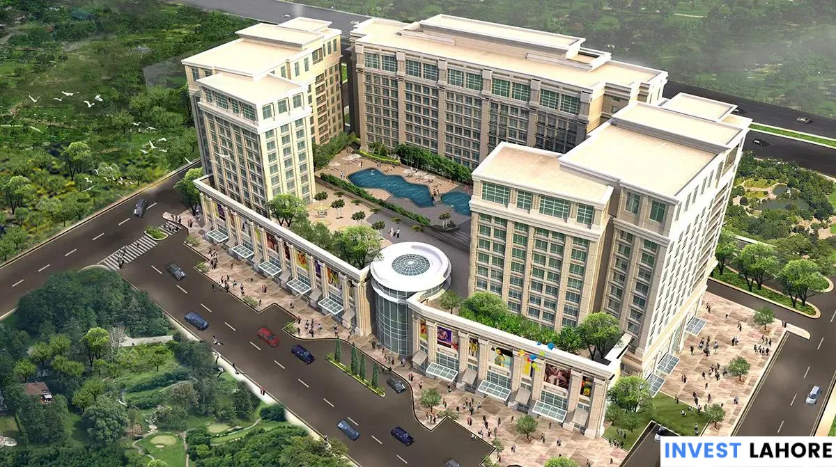 Pace Circle & Hyatt Regency Lahore