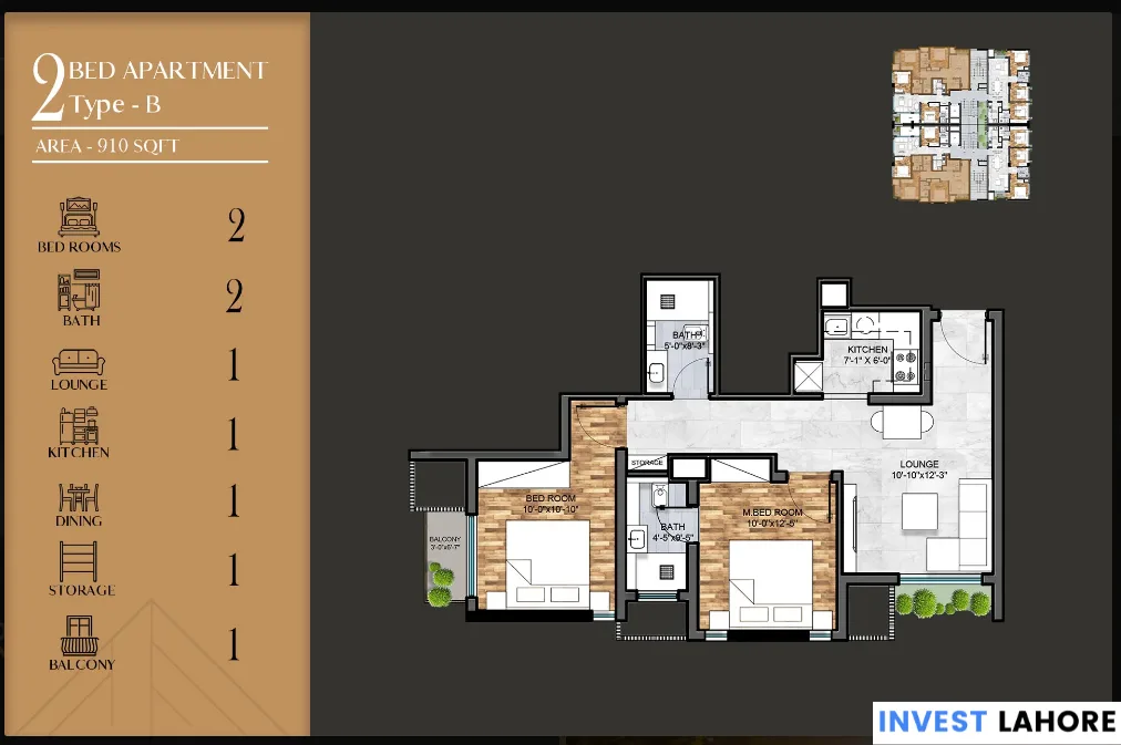 Marina Apartments Lahore