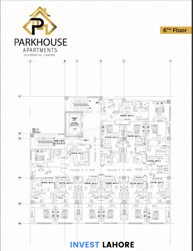 park house apartments Lahore