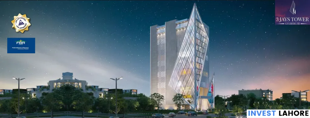 3 Jays Tower Gulberg Lahore