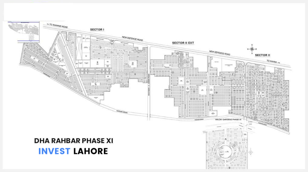 DHA Rahbar (Phase 11) Lahore Plots For Sale