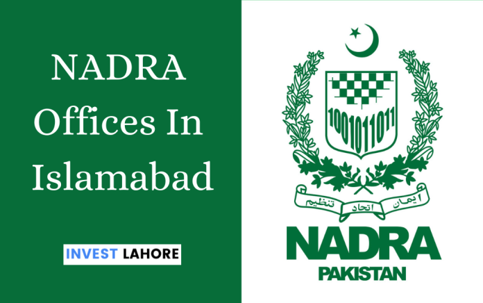 Nadra Offices In Islamabad