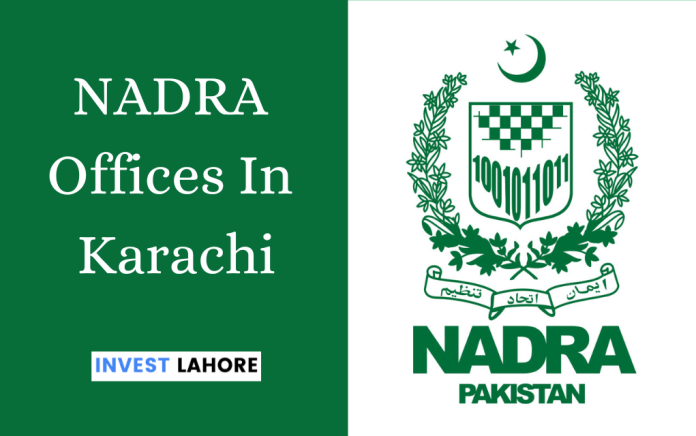 Nadra Offices In Karachi