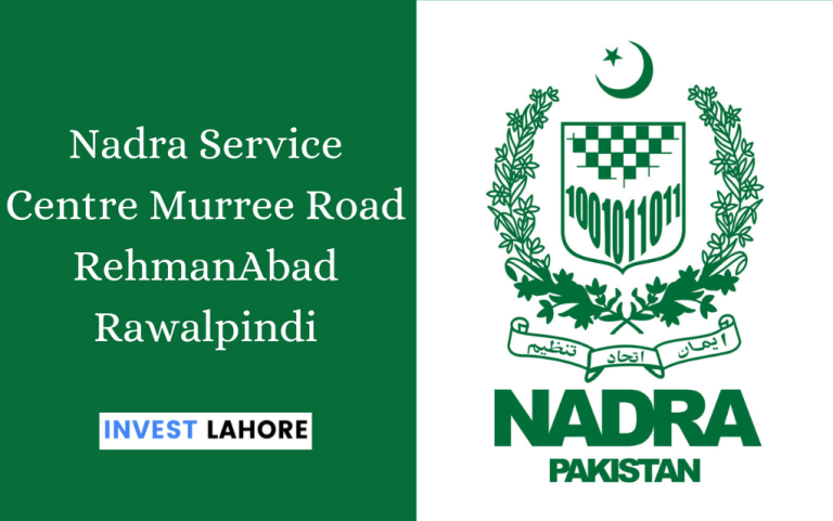 Nadra Service Centre Murree Road RehmanAbad Rawalpindi